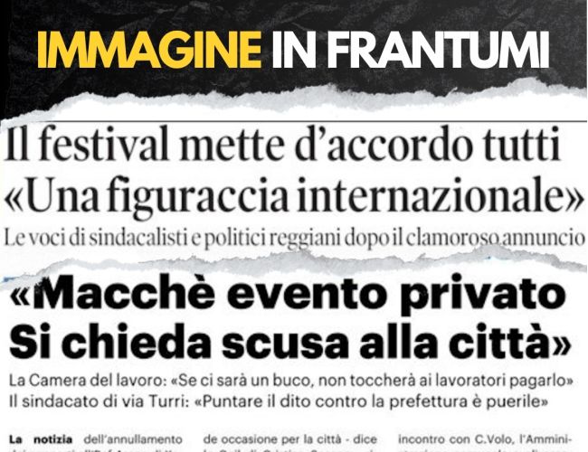 “IMMAGINE DI REGGIO IN FRANTUMI. ORA SCUSE E RISPOSTE CHIARE. PUERILE PUNTARE IL DITO CONTRO LA PREFETTURA”