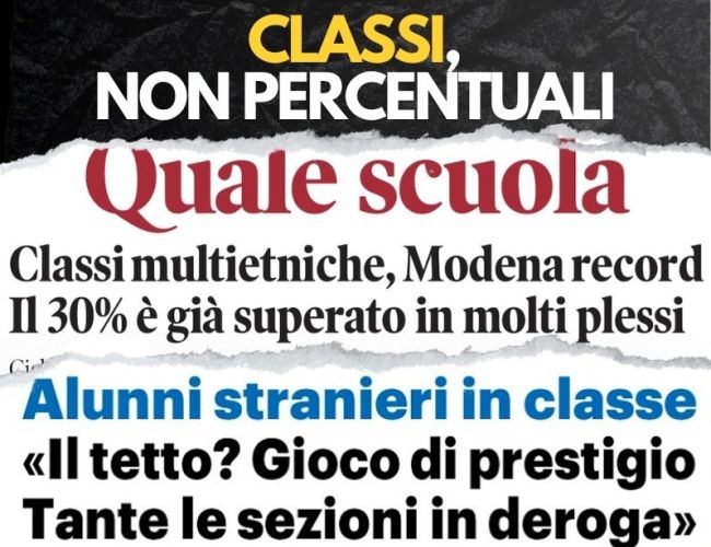 ALUNNI STRANIERI, IL TETTO DEL 30% DIVENTA UN GIOCO DI PRESTIGIO