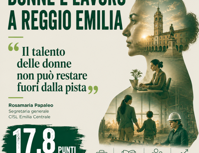 REGGIO EMILIA, DONNE AL LAVORO: IL DIVARIO È PIÙ DURO. “PORTARE LA QUESTIONE FEMMINILE DENTRO LE IMPRESE”